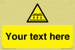 Custom Warning: Flood zone